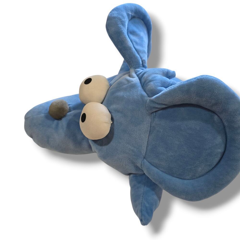 Universal Studios The Simpsons Itchy Plush Hat Blue Cartoon Collectible - Picture 4 of 8
